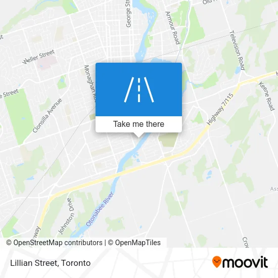 Lillian Street map