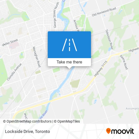 Lockside Drive map