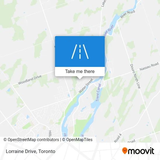 Lorraine Drive map
