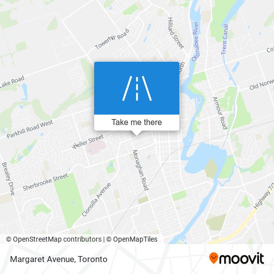 Margaret Avenue map