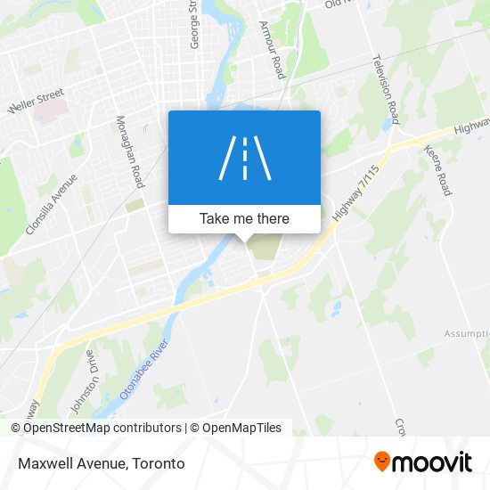 Maxwell Avenue map