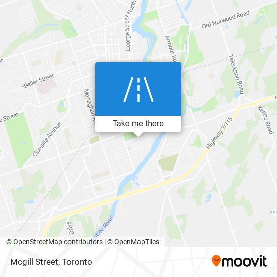 Mcgill Street map