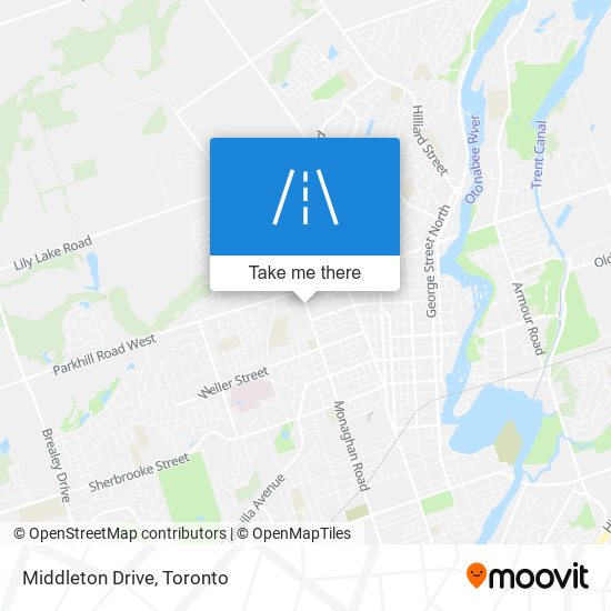 Middleton Drive map