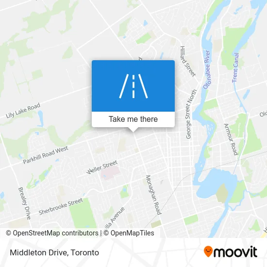 Middleton Drive map