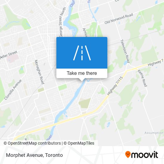 Morphet Avenue map
