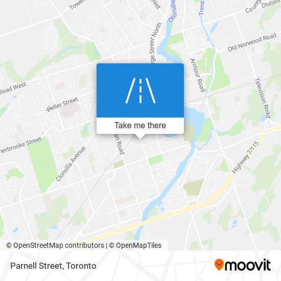 Parnell Street map