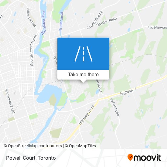 Powell Court plan