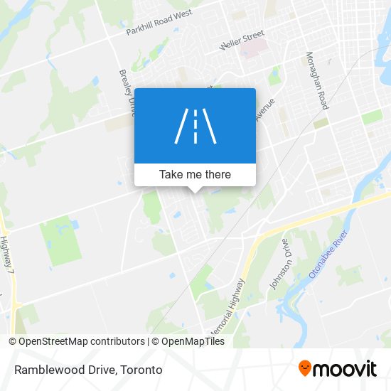 Ramblewood Drive map