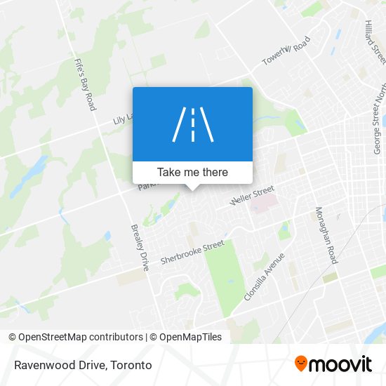 Ravenwood Drive map