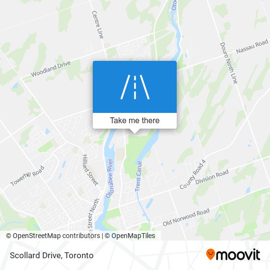 Scollard Drive map