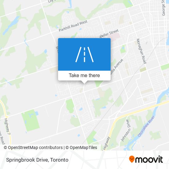 Springbrook Drive map