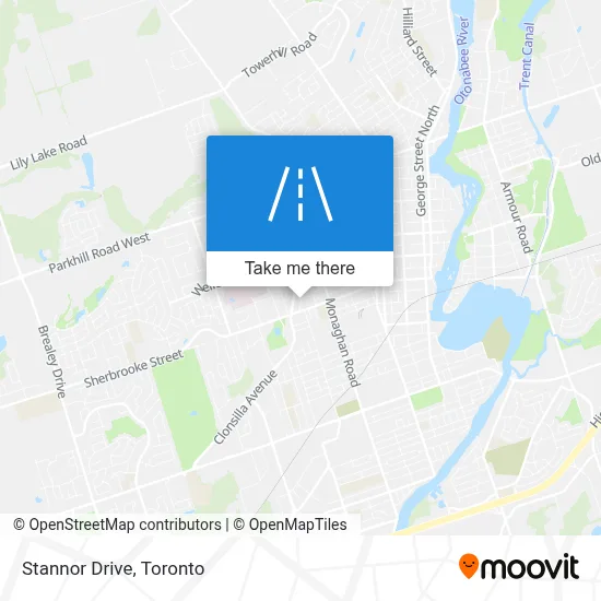 Stannor Drive map