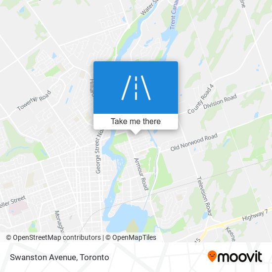 Swanston Avenue map