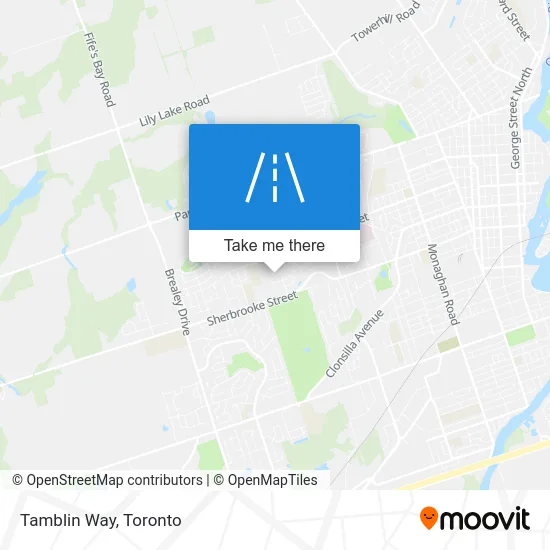 Tamblin Way map