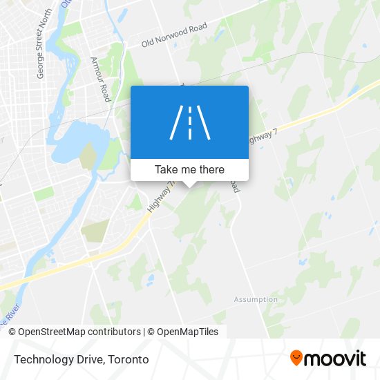 Technology Drive map