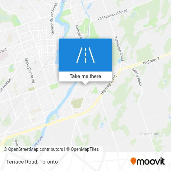 Terrace Road map