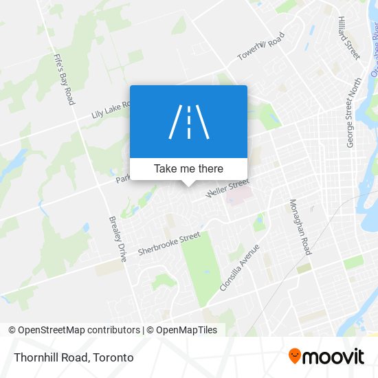 Thornhill Road map