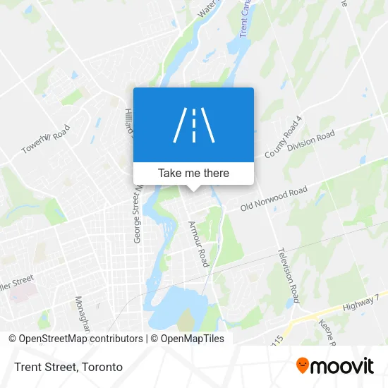 Trent Street map