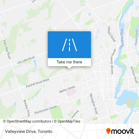 Valleyview Drive map