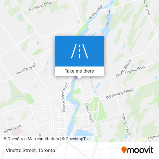 Vinette Street map