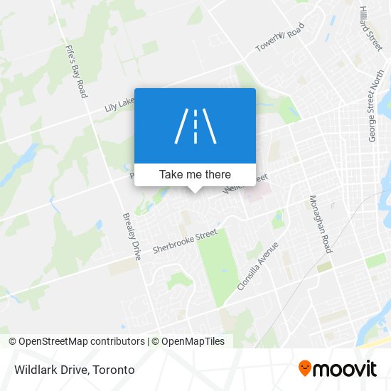 Wildlark Drive map