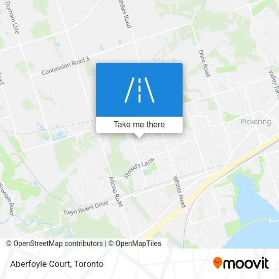 Aberfoyle Court map