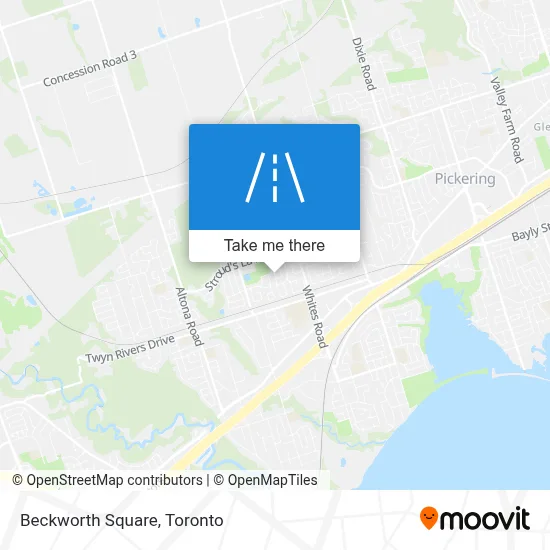 Beckworth Square map