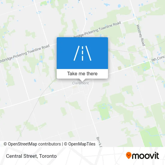 Central Street map