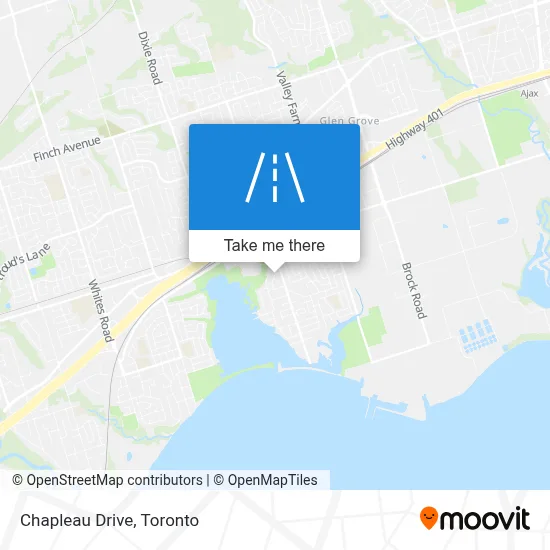 Chapleau Drive map