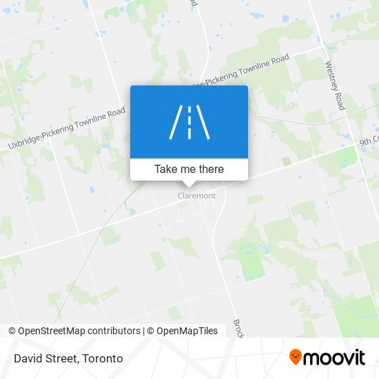 David Street map