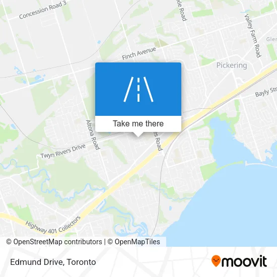 Edmund Drive map