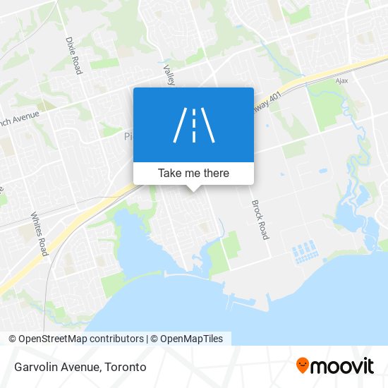 Garvolin Avenue map