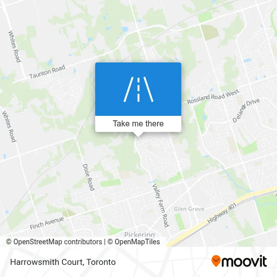 Harrowsmith Court map