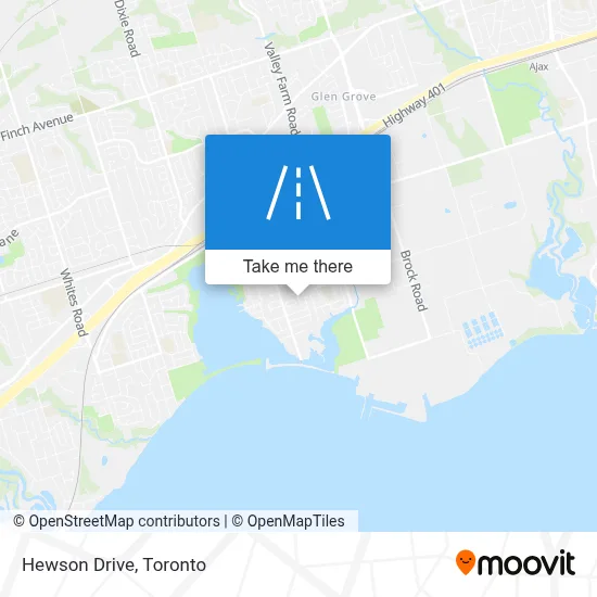 Hewson Drive map