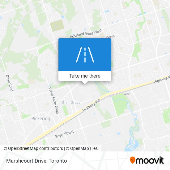 Marshcourt Drive map