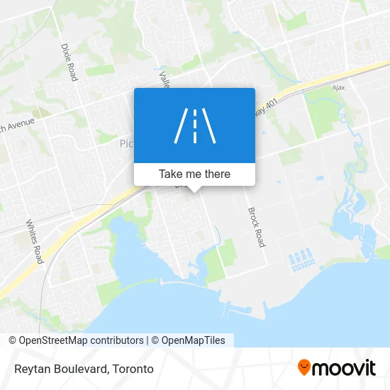 Reytan Boulevard map