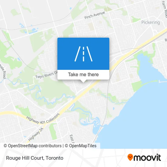 Rouge Hill Court map