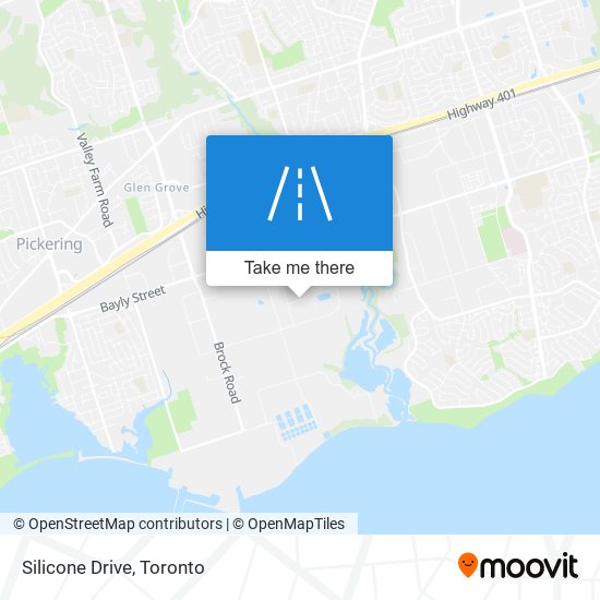 Silicone Drive map