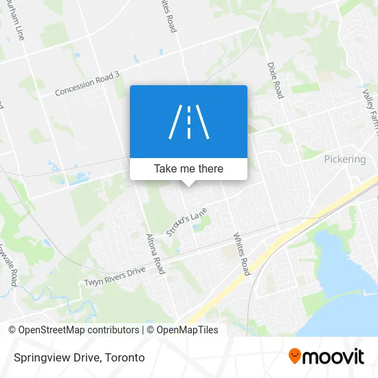 Springview Drive map