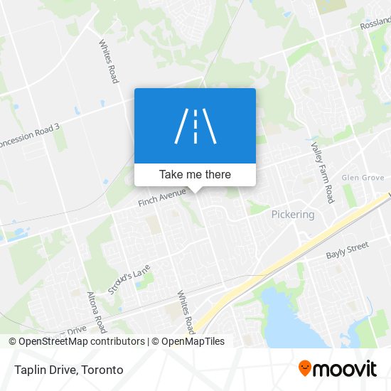 Taplin Drive map