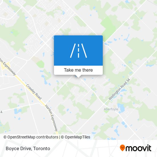 Boyce Drive map