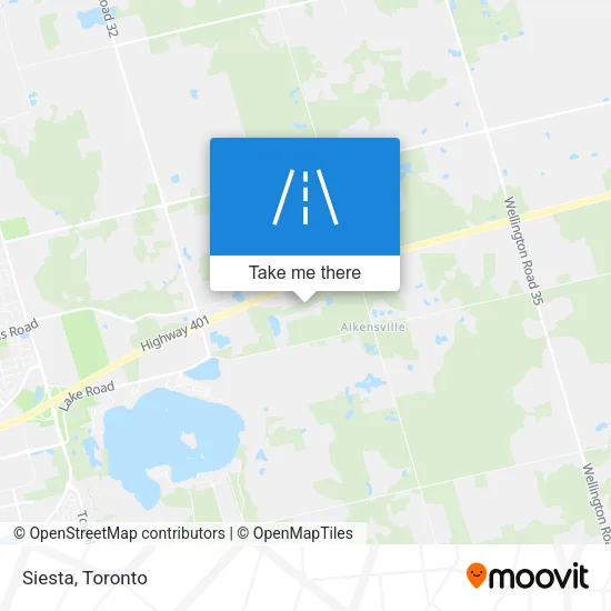 Siesta map