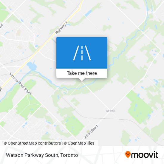 Watson Parkway South map