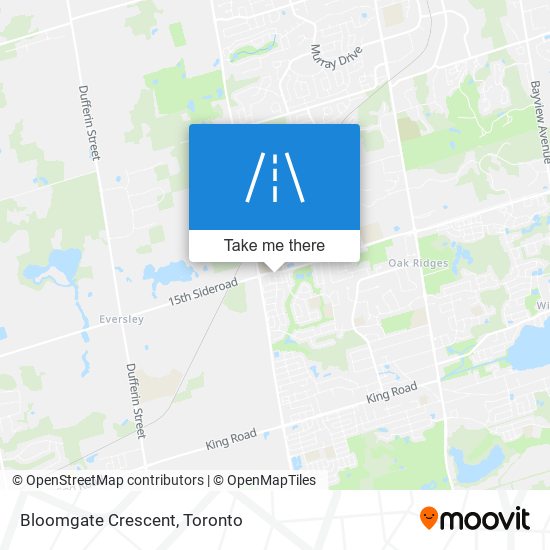 Bloomgate Crescent plan