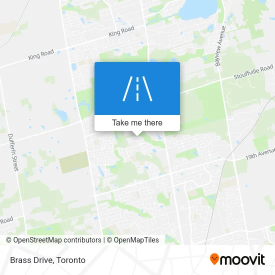 Brass Drive map