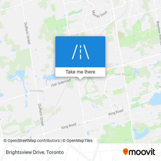 Brightsview Drive map