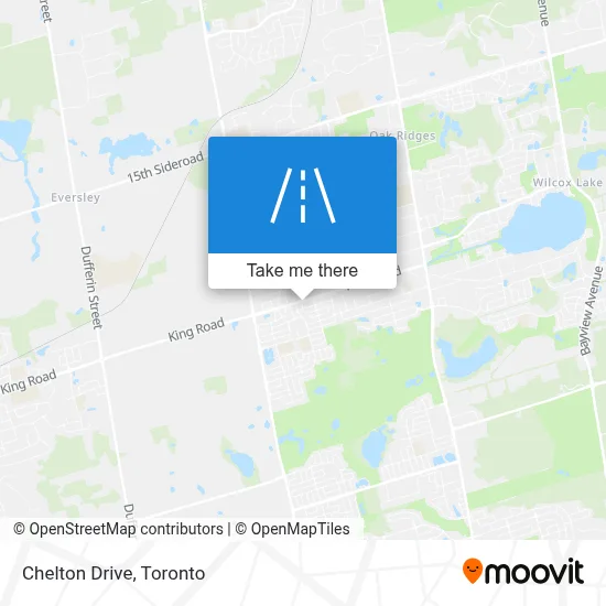 Chelton Drive map