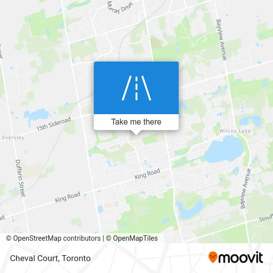 Cheval Court map