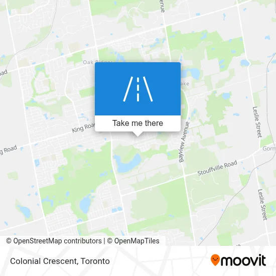 Colonial Crescent map