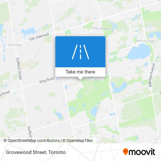 Grovewood Street map